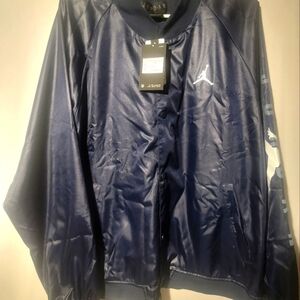 Nike Air Jordan Stadium/Bomber Jacket SP19 "SALESMAN SAMPLE" Satin Men's Size XL